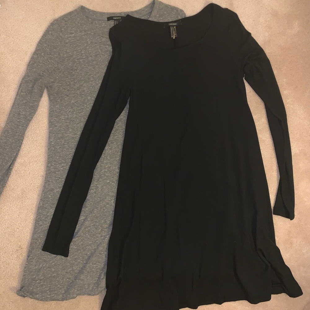 Forever 21 Longsleeve Dresses (2) Size Small